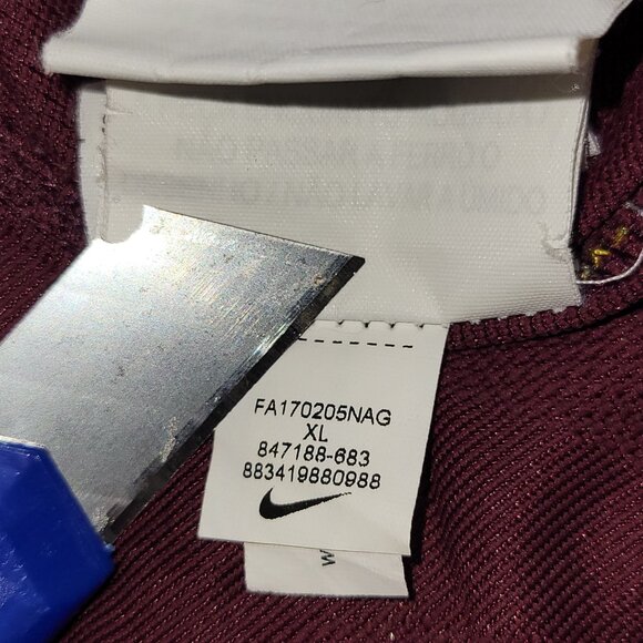 Messi Barcelona 2017 2018 Third UEFA PLAYER ISSUE Soccer Jersey Shirt XL - Picture 11 of 11